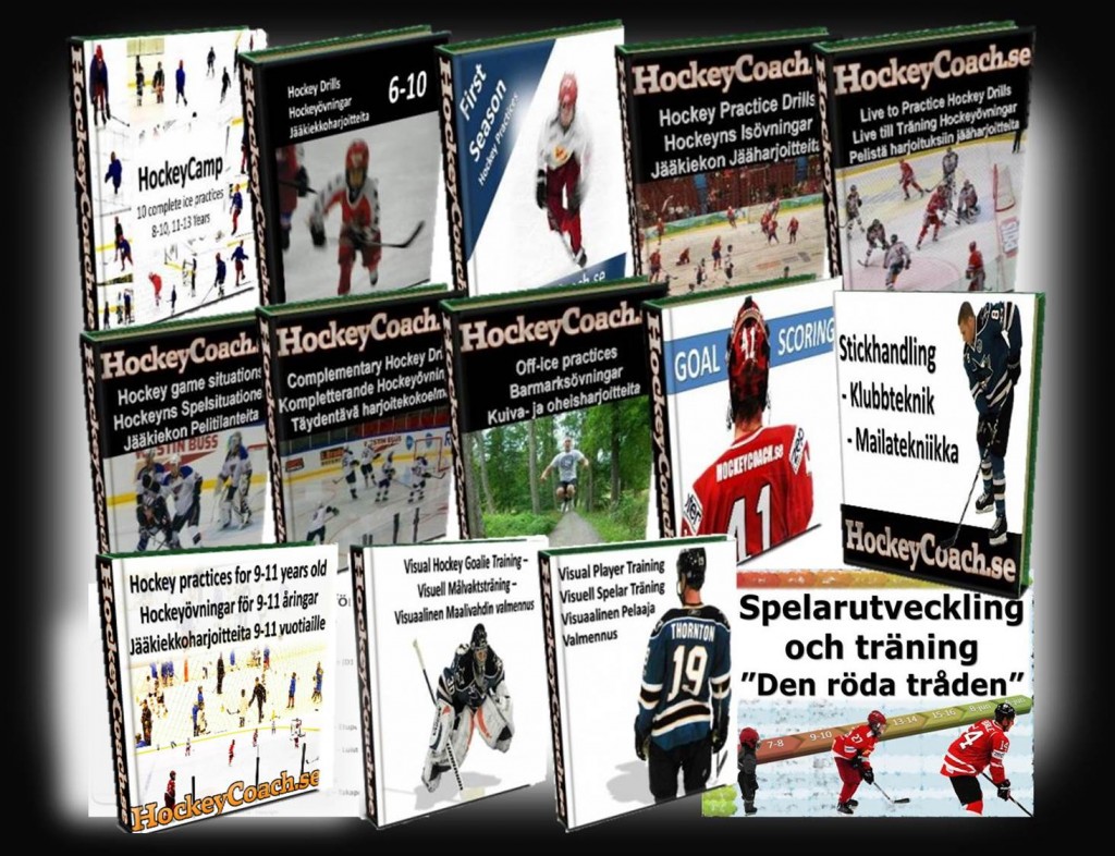 Hockey coaching böcker - Hockeyövningar och hockeyträningar