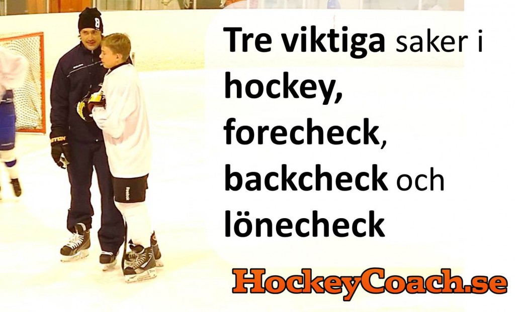 Tre viktiga saker i hockey